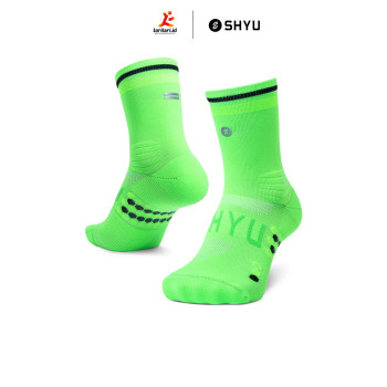 SHYU - Half Crew - Acid - Green - Black